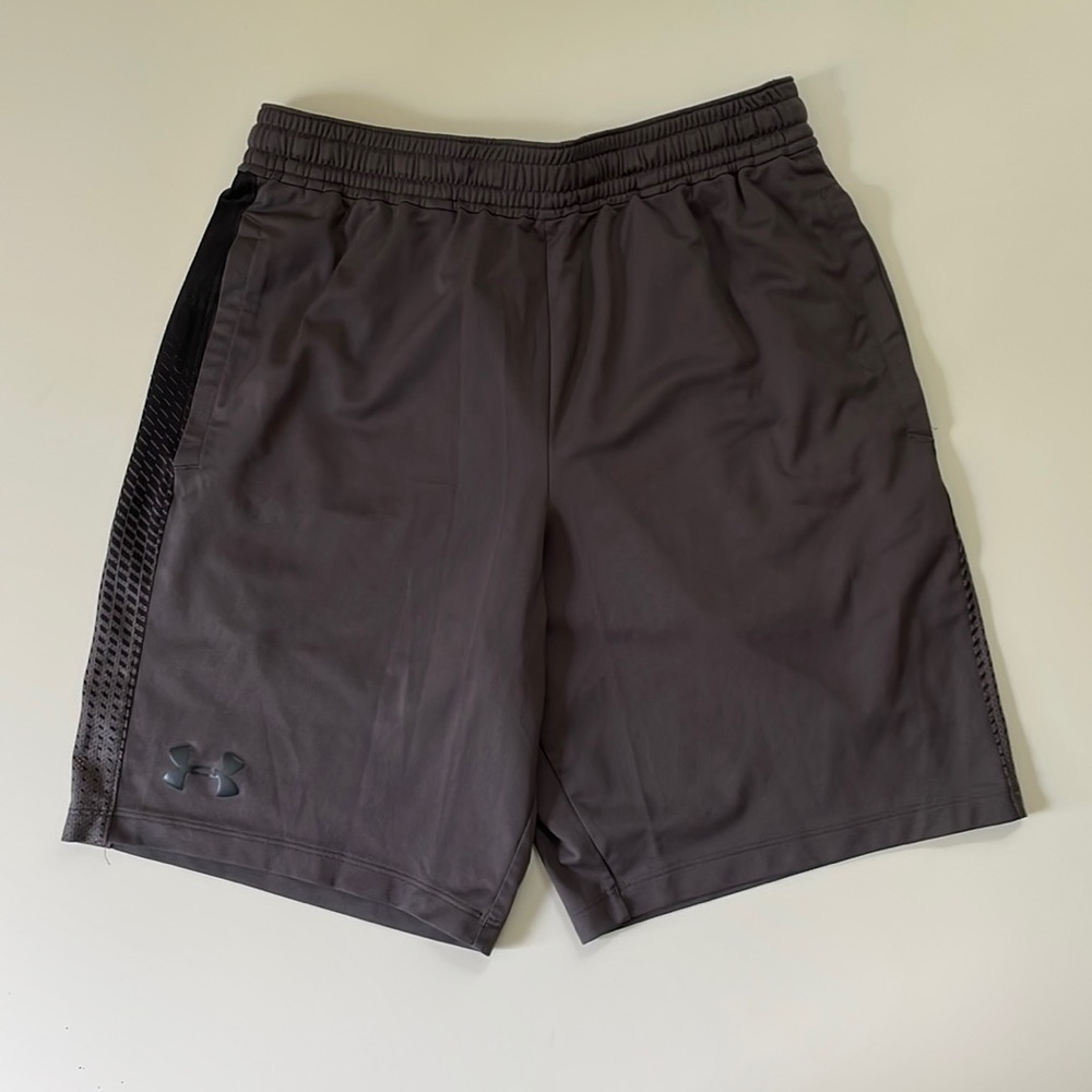 Grey Under Armour HeatGear Shorts